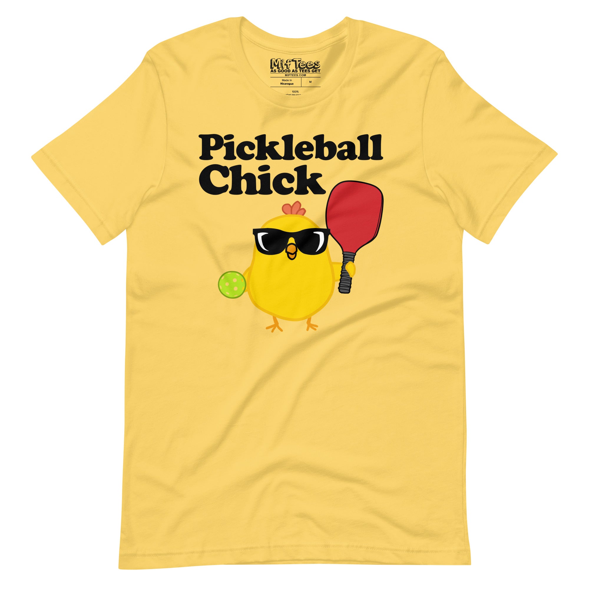 Pickleball Chick with Sunglasses t-shirt