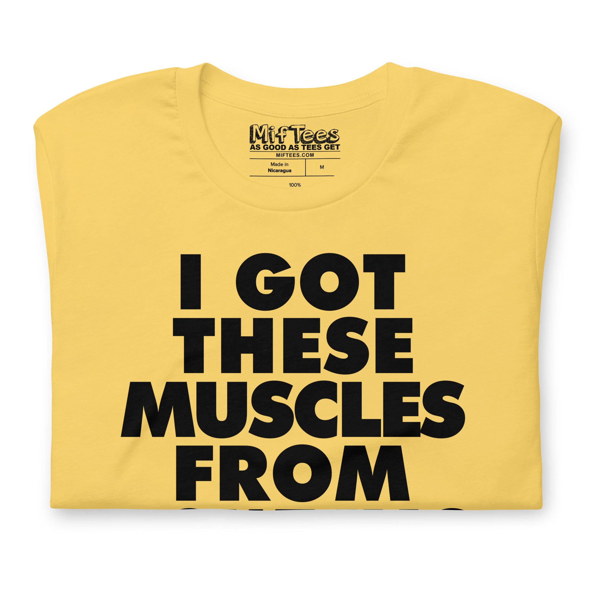 I got These Muscles from Bowling Strikes t-shirt