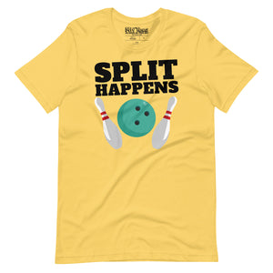 Bowling Split Happens t-shirt