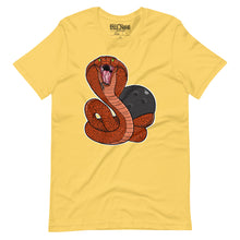 Load image into Gallery viewer, Snake with Bowling Ball t-shirt
