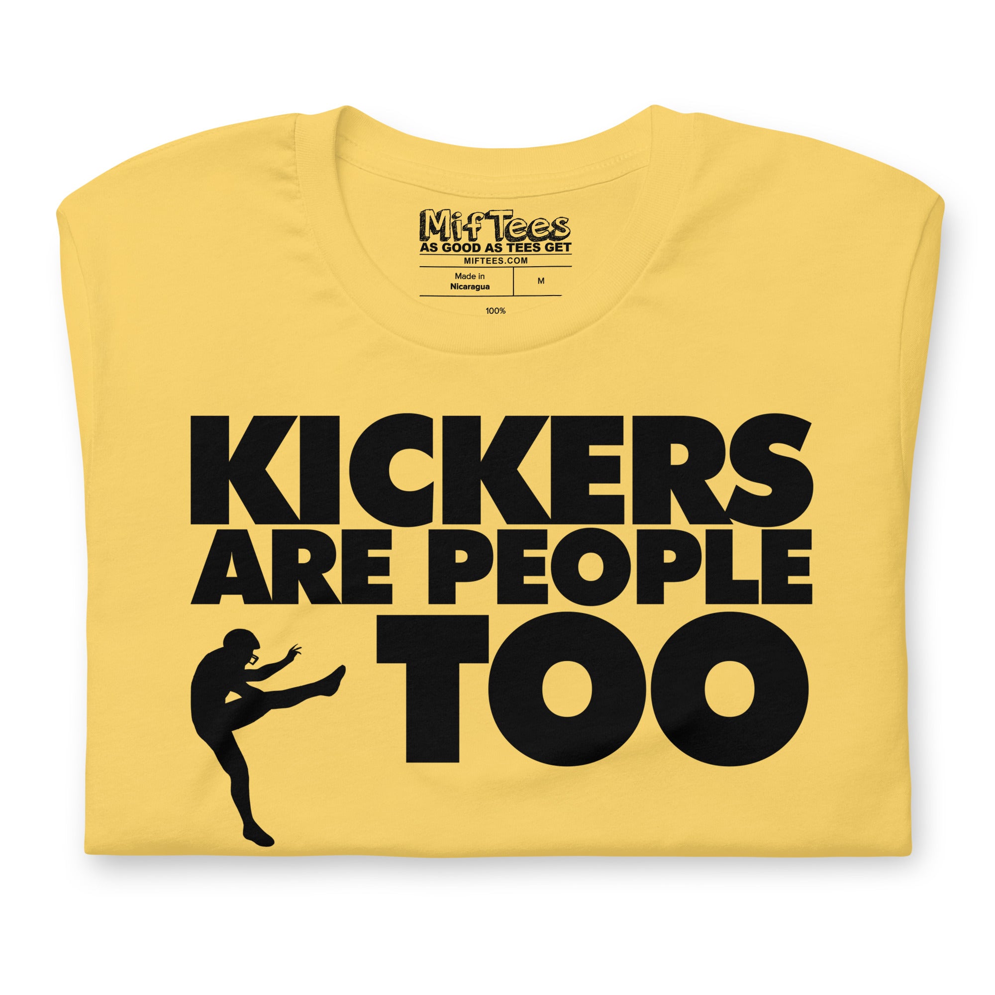 Fantasy Football Kickers are people too t-shirt