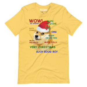 Christmas Doge Meme t-shirt