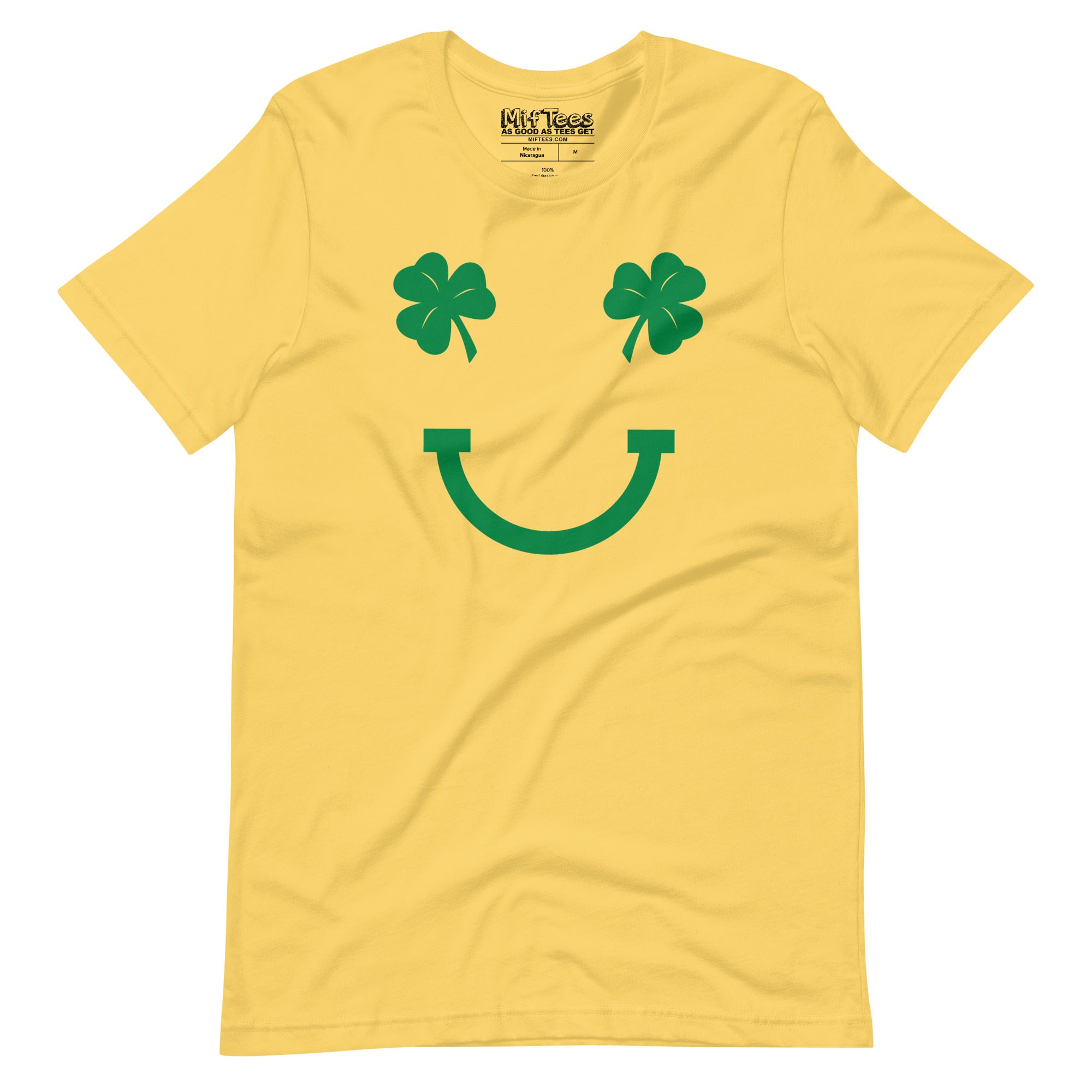 Shamrock Smile Emoji T-Shirt