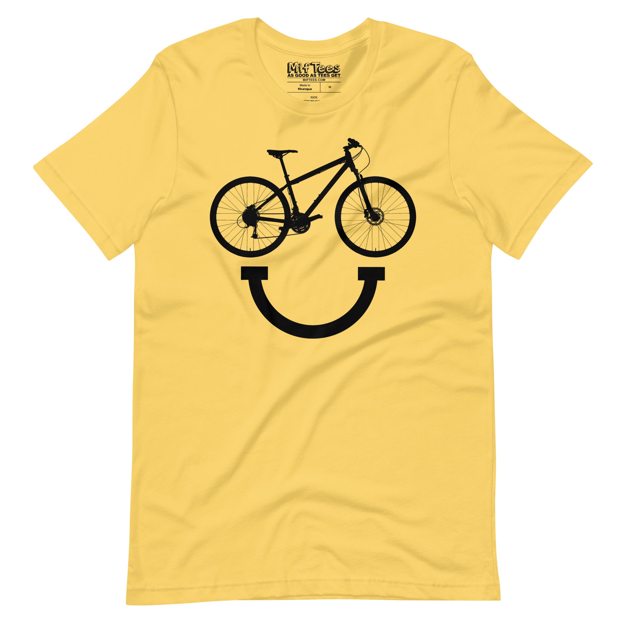 Smiley face Bike T-Shirt