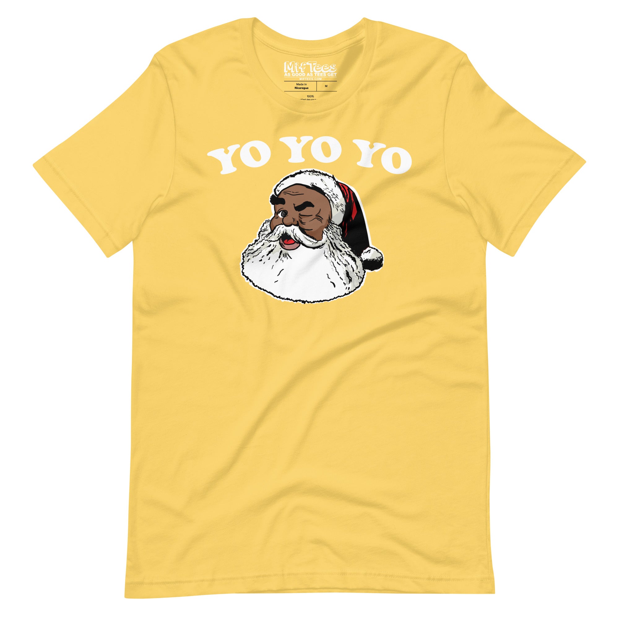 Yo Yo Yo Black Santa Claus t-shirt