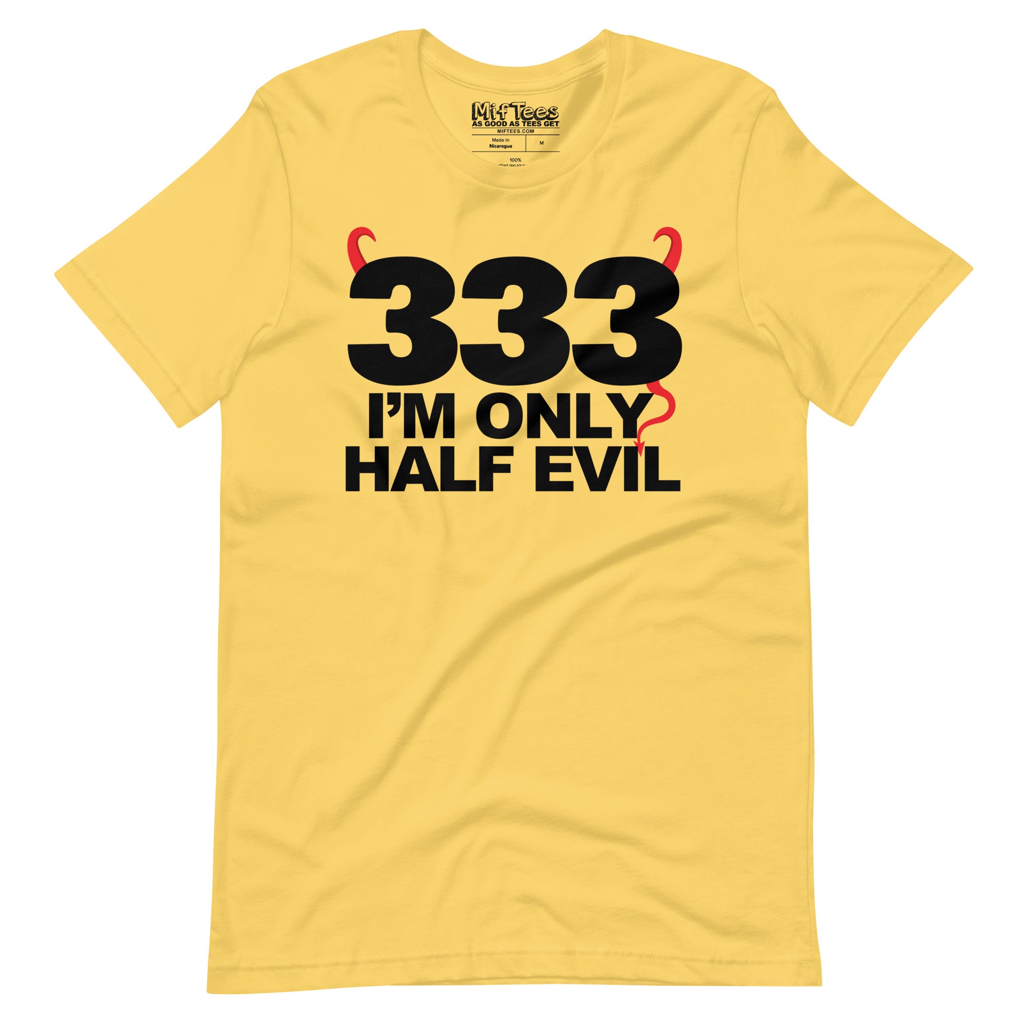 Half Evil 333 t-shirt