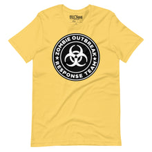 Load image into Gallery viewer, Black Zombie Outbreak Response Team T-Shirt
