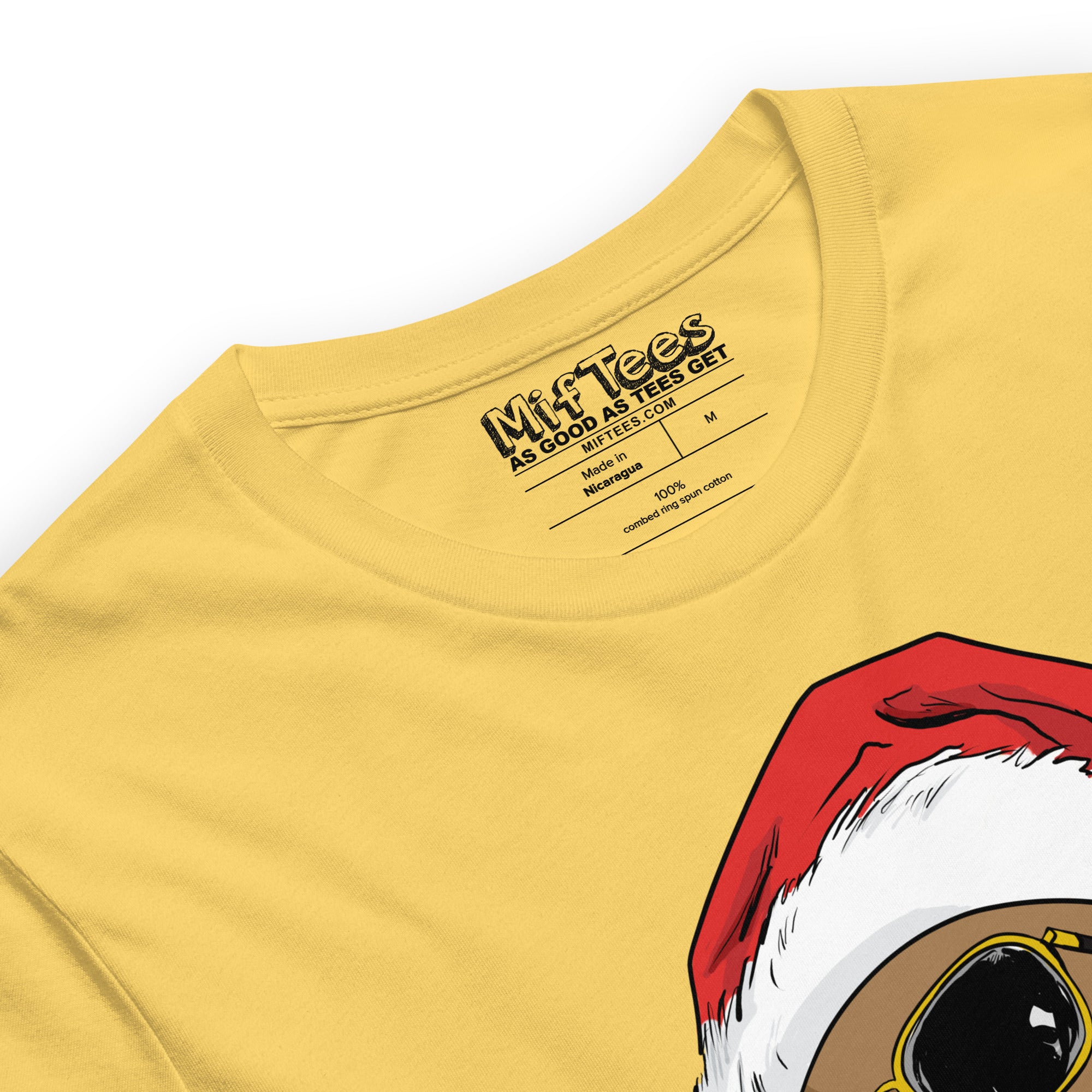 Black Santa Claus with Sunglasses t-shirt