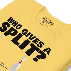 Bowling Who gives a Split t-shirt