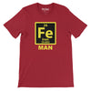Iron (Fe) Man Funny Periodic Element T-Shirt