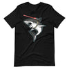 Shark with Laser Beam Short-Sleeve Unisex T-Shirt