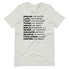 Inspirational Black History Influential Black Leaders T-Shirt