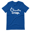 Handicap Wheelchair Funny Wheelchair Fall T-Shirt