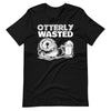 Otterly Wasted funny Otter Drinking T-Shirt