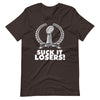 Fantasy Football League Champ suck it losers funny Trophy T-Shirt