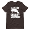 Save the Chubby Mermaids Manatee T-Shirt