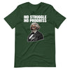 No Struggle No Progress Frederick Douglass Quote T-Shirt