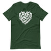 Bicycle Heart Chain funny Bike Chain Heart T-Shirt