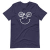 Smile cycling Bicycle Smiling Face T-Shirt