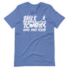 Zombies Hate Fast Food funny Halloween Running T-Shirt