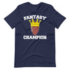 Fantasy Football Champion Crown funny FFL  T-Shirt