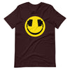 emoji headphones funny Smiley face DJ smiley headphone DJ smile T-Shirt