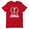 Fantasy Football League Champ suck it losers funny Trophy T-Shirt