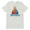 Who Would Jesus Draft Funny Fantasy Football Draft Day T-Shirt