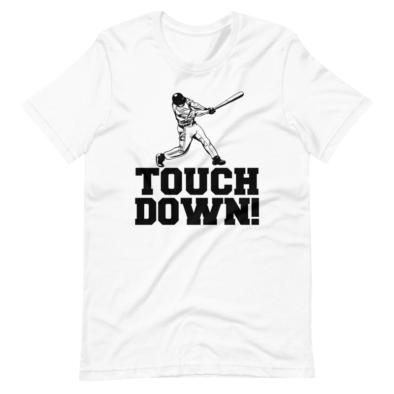 Popular Tee Touchdown Baseball T-Shirt - Sports & Wellness Tee