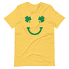 Day Shamrock Smile St. Patrick's Day Irish Smile Shamrock T-Shirt