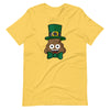 St Patrick's Day Poop funny St patricks day poop emoji T-Shirt